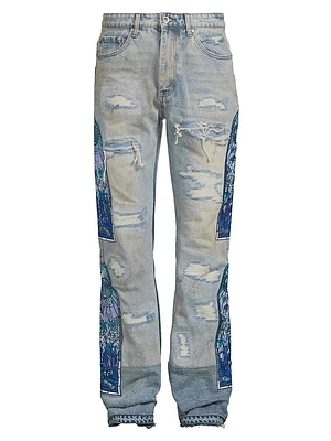 Winter Mechanic Distressed Jeans