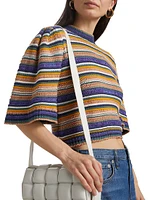 Farfaela Striped Cotton Sweater
