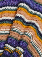 Farfaela Striped Cotton Sweater