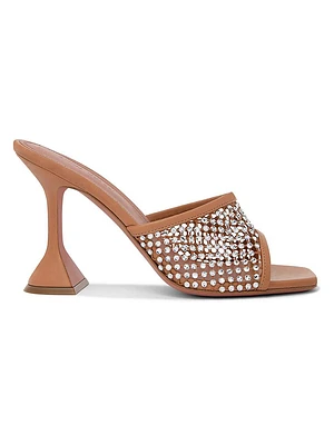 Lupita Crystal Net 95MM Mules