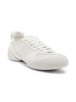Leather Low-Top Split Sole Sneakers