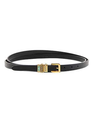 Thin Leather Belt