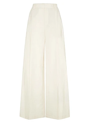 Techno Cotton Poplin Sartorial Loose Trousers