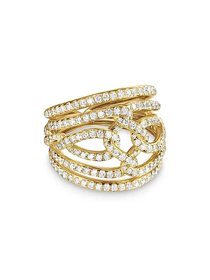 Wisteria Dome Ring 18K Yellow Gold