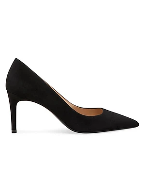 Stuart Power 75MM Suede Pumps