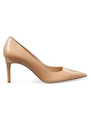 Stuart Power 75MM Patent Leather Pumps