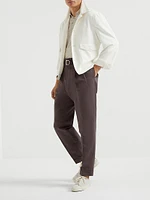 Délavé Silk Twill Shirt Style Outerwear Jacket