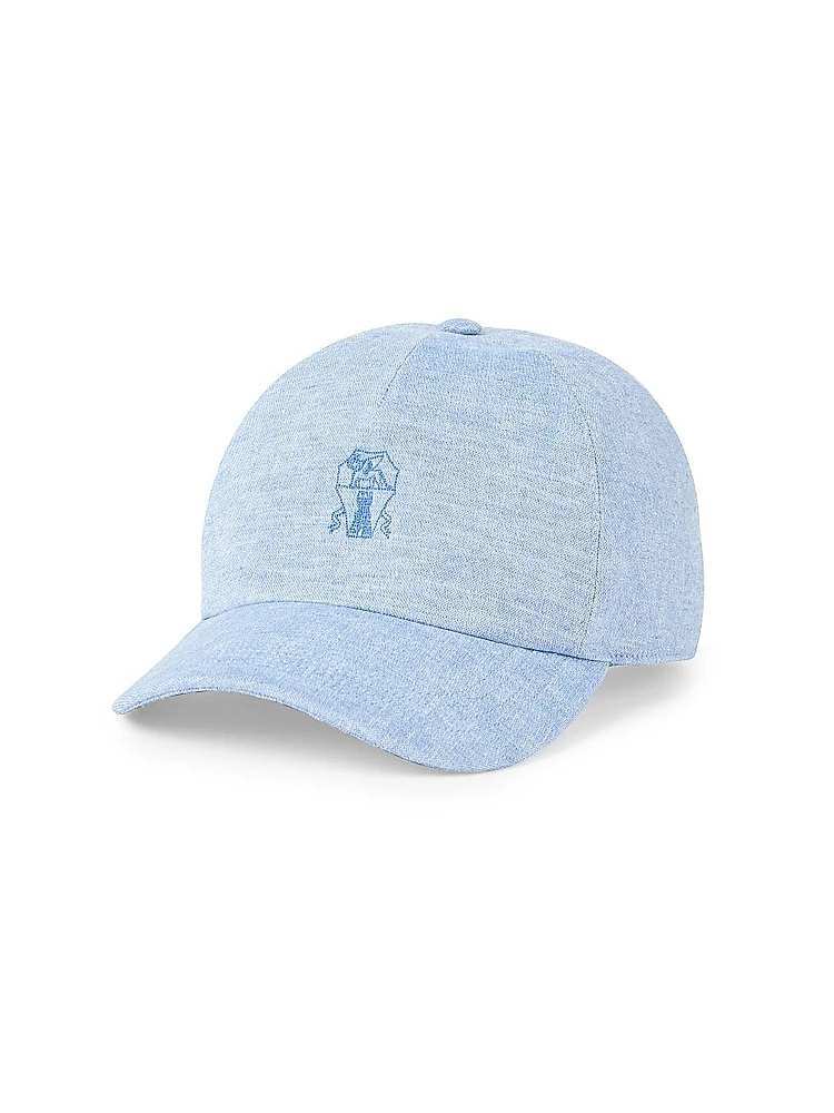 Linen Sparkling Canvas Baseball Hat