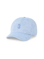 Linen Sparkling Canvas Baseball Hat