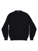 Stretched Crewneck Sweater