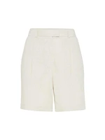 Linen Baggy Shorts