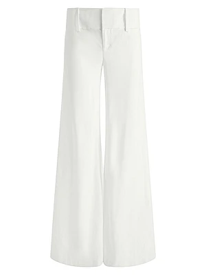 Olivia Low-Rise Flare Pants