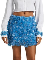 Movement Paula Floral Mini Skirt