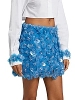 Movement Paula Floral Mini Skirt