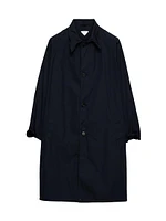 Cotton Blend Coat