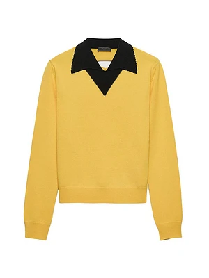 Wool Polo Shirt