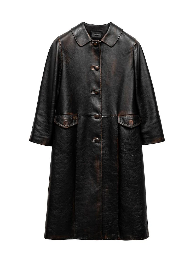Nappa Leather Coat