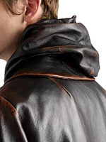 Nappa Leather Coat