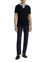 Johnny Collar Cotton Polo Shirt