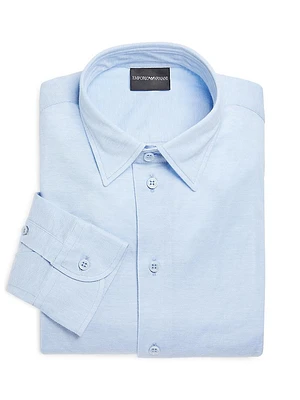 Piqué Cotton Sport Shirt