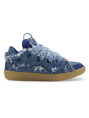 Curb Sneakers in Denim