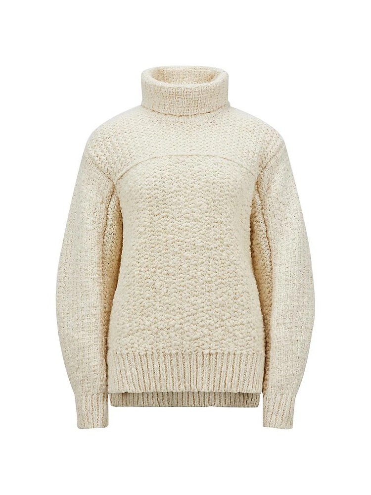Cotton & Wool Knit Sweater