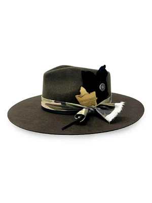 Cafe Moka Brimmed Wool Hat