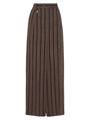 Cotton Organza Sartorial Skirt