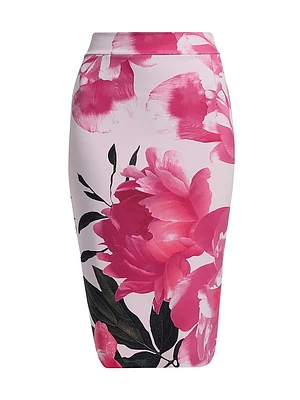 Lumi Floral Pencil Skirt