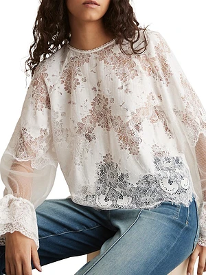 Emilia Lace Blouse