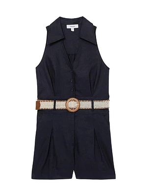Anjie Linen Romper