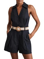 Anjie Linen Romper