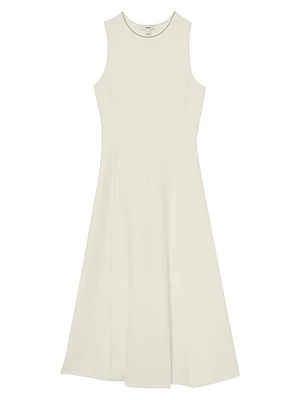 Nilo Seam A-Line Midi-Dress