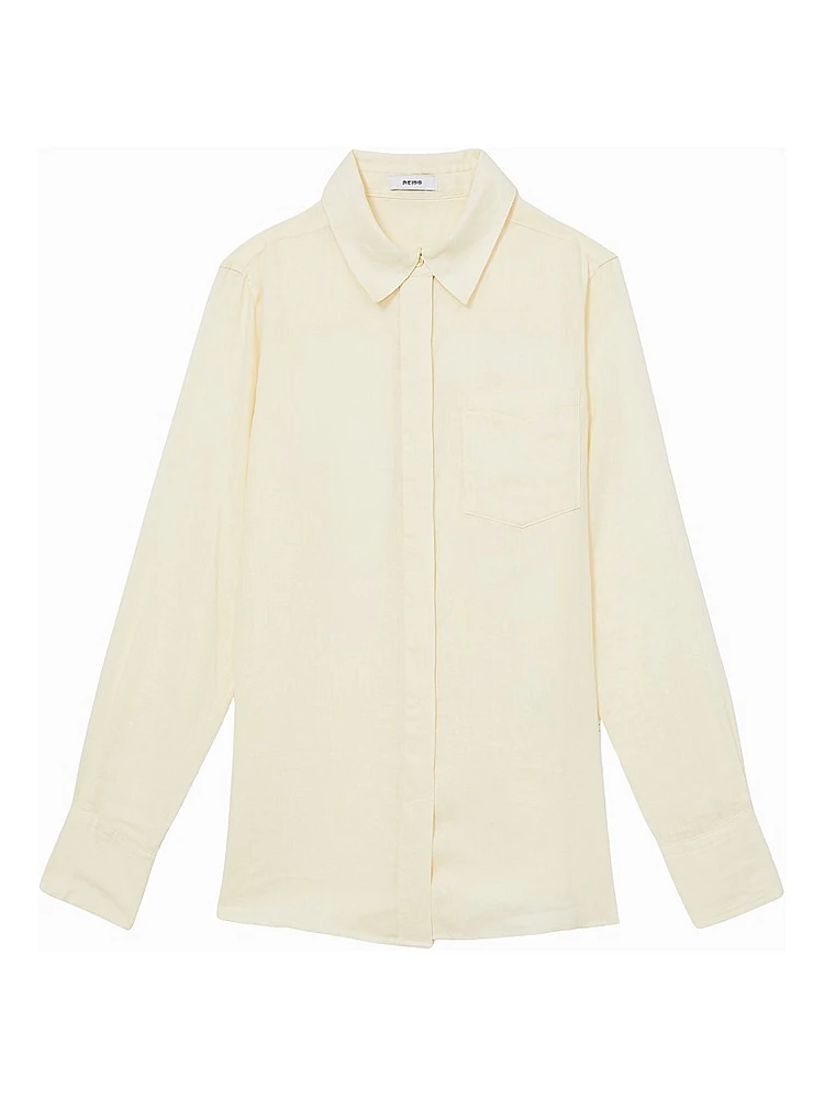 Belle Linen Blouse