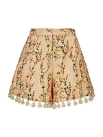 Playa Shorts with Tassels