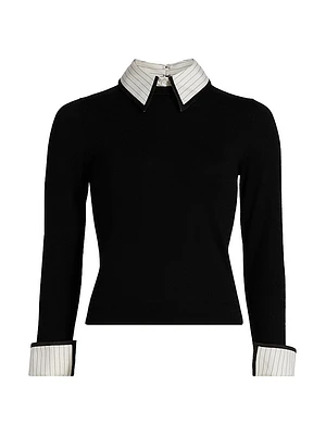 Porla Collared Sweater