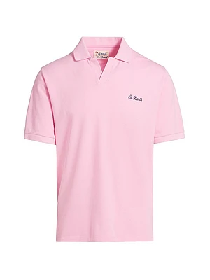 Charles Stretch-Cotton Polo Shirt