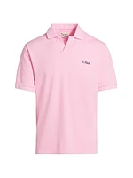 Charles Stretch-Cotton Polo Shirt