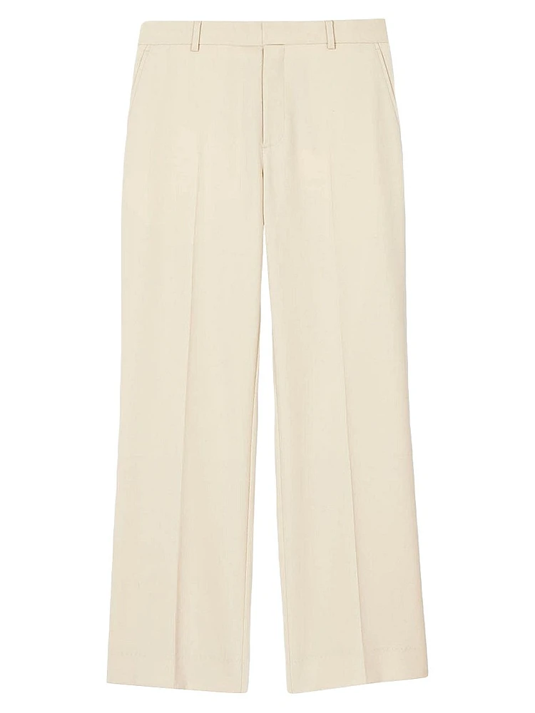 Wool Suit Trousers
