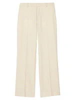 Wool Suit Trousers
