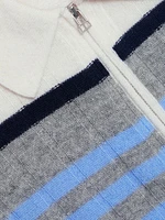 Track Cashmere Polo Sweater