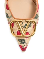 VLogo Signature Slingback Pumps 80MM