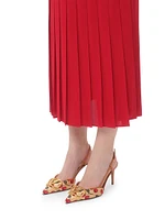 VLogo Signature Slingback Pumps 80MM