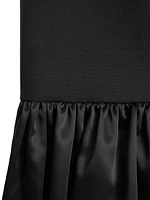 Crepe Couture Midi Skirt
