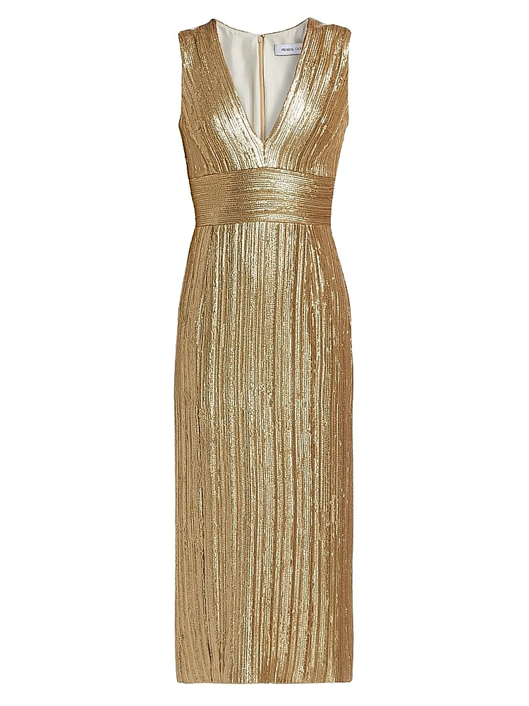 Sequin Midi-Dress