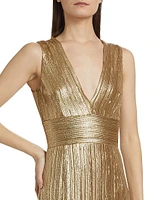 Sequin Midi-Dress