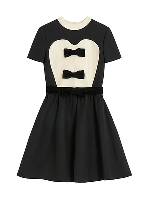Crepe Couture Short Dress