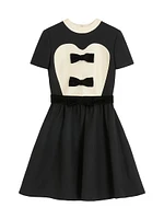 Crepe Couture Short Dress