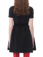 Crepe Couture Short Dress