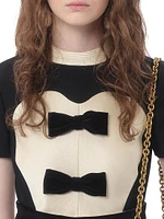Crepe Couture Short Dress